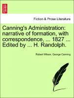 Canning's Administration 1