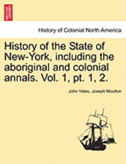 John Yates, Joseph Moulton - History of the State of New-York, Including the Aboriginal and Colonial Annals. Vol. 1, PT. 1, 2., Häftad