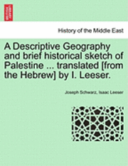 bokomslag A Descriptive Geography and brief historical sketch of Palestine ... translated [from the Hebrew] by I. Leeser.