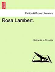 bokomslag Rosa Lambert.