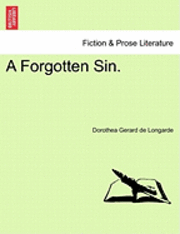 bokomslag A Forgotten Sin.