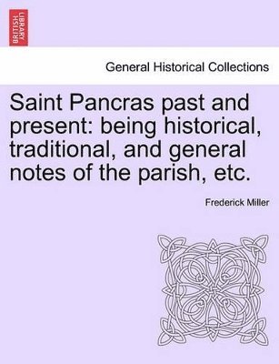 bokomslag Saint Pancras Past and Present