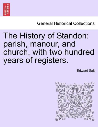 bokomslag History of Standon