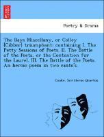 Cooke, Scriblerus Quartus - Bays Miscellany, or Colley [cibber] Triumphant, Häftad