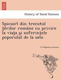 bokomslag Spicuiri Din Trecutul T E Rilor Roma Ne Cu Privire La Viat A S I Suferint Ele Poporului de La Sate.