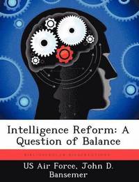 bokomslag Intelligence Reform