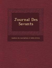 bokomslag Journal Des Savants