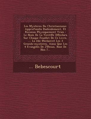 bokomslag Les Mysteres Du Christianisme