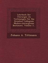 bokomslag Lehrbuch Der Chirurgie