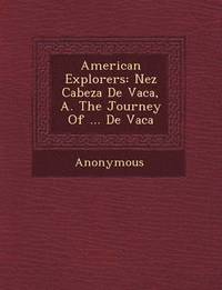 bokomslag American Explorers