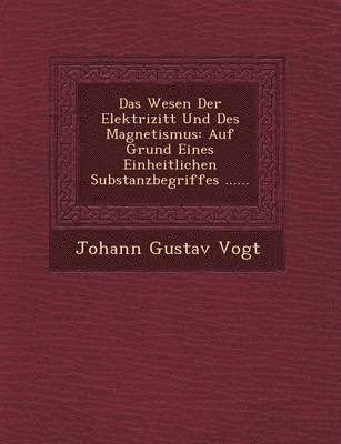 bokomslag Das Wesen Der Elektrizit T Und Des Magnetismus