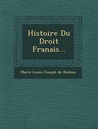 bokomslag Histoire Du Droit Fran Ais...