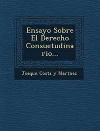 bokomslag Ensayo Sobre El Derecho Consuetudinario...