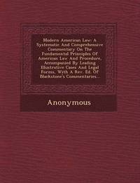 bokomslag Modern American Law