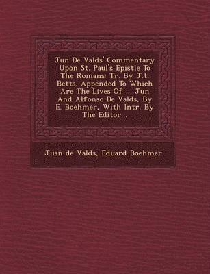 bokomslag Ju N de Vald S' Commentary Upon St. Paul's Epistle to the Romans
