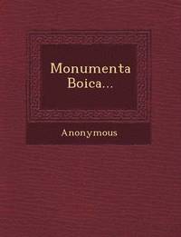 bokomslag Monumenta Boica...