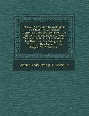 bokomslag Nouvel Abreg E Chronologique de L'Histoire de France