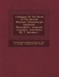 bokomslag Catalogue of the Birds in the British Museum