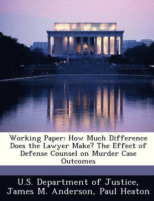 James M Anderson - Working Paper, Häftad
