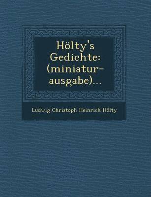 Holty's Gedichte 1