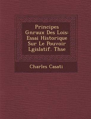 bokomslag Principes G n raux Des Lois