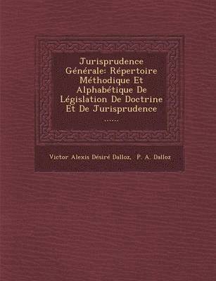 bokomslag Jurisprudence Generale