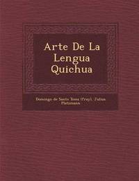 bokomslag Arte de La Lengua Quichua