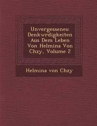 bokomslag Unvergessenes