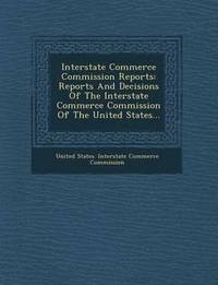 bokomslag Interstate Commerce Commission Reports