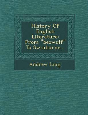 bokomslag History Of English Literature