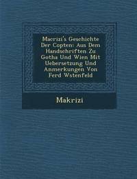 bokomslag Macrizi's Geschichte Der Copten