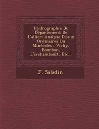 bokomslag Hydrographie Du Dpartement de l'Allier