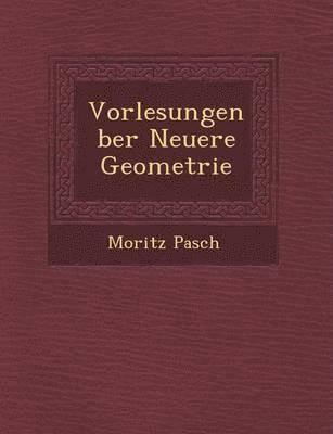 bokomslag Vorlesungen Ber Neuere Geometrie