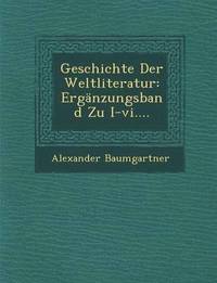 bokomslag Geschichte Der Weltliteratur