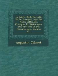 bokomslag La Sainte Bible En Latin Et En Francois