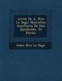 bokomslag Uvres de A. Ren Le Sage