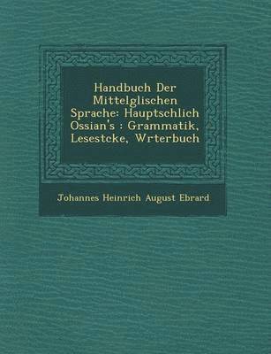 bokomslag Handbuch Der Mittelg Lischen Sprache