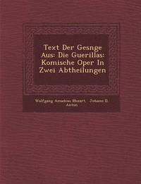 bokomslag Text Der Ges&#65533;nge Aus