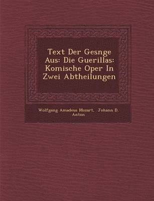 bokomslag Text Der Ges&#65533;nge Aus