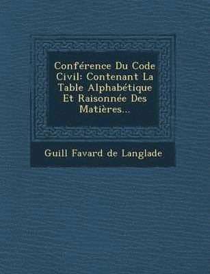 Conference Du Code Civil 1
