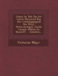 bokomslag Leben Im Tod