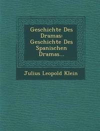 bokomslag Geschichte Des Dramas