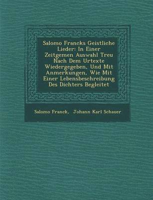 Salomo Francks Geistliche Lieder 1