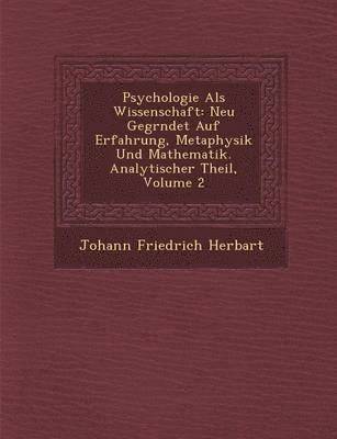 bokomslag Psychologie ALS Wissenschaft