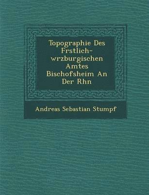 bokomslag Topographie Des F Rstlich-W Rzburgischen Amtes Bischofsheim an Der Rh N