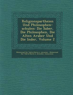 bokomslag Religionspartheien Und Philosophen-Schulen