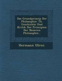 bokomslag Das Grundprincip Der Philosophie