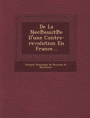 bokomslag de La NEC Essit E D'Une Contre-Revolution En France...