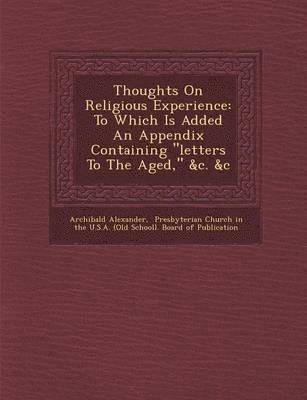 Thoughts on Religious Experience 1