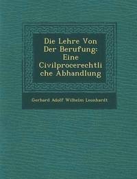 bokomslag Die Lehre Von Der Berufung